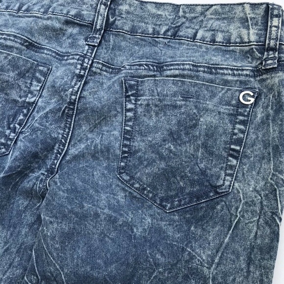 G by Guess SUPER SKINNY JEANS MARBLE WASH SZ 29 - Picture 5 of 8